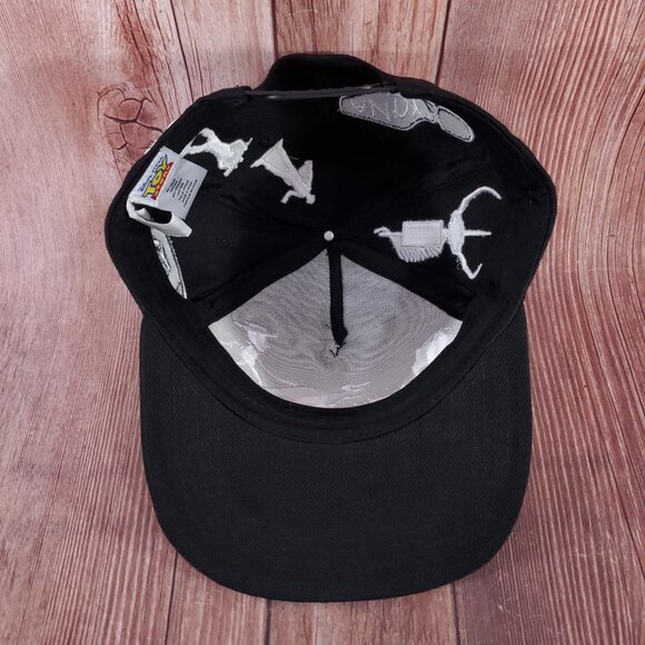 Rare Disney Pixar Toy Story Snapback Hat Unisex One Size Adjustable Black - Picture 7 of 16